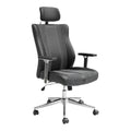 **Ergonomische Bureaustoel met Verstelbare Rugleuning en Armsteunen**
